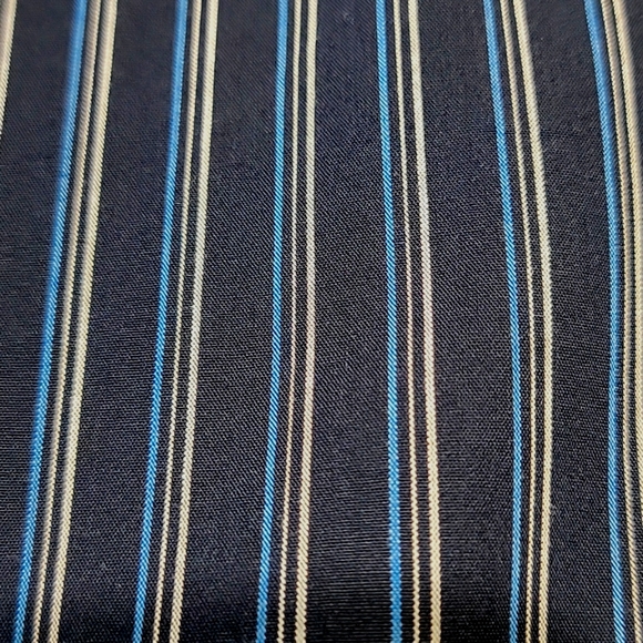 Claiborne Easy Care Blue with Stripes Button Down Shirt Men's Size XXL - Picture 3 of 15